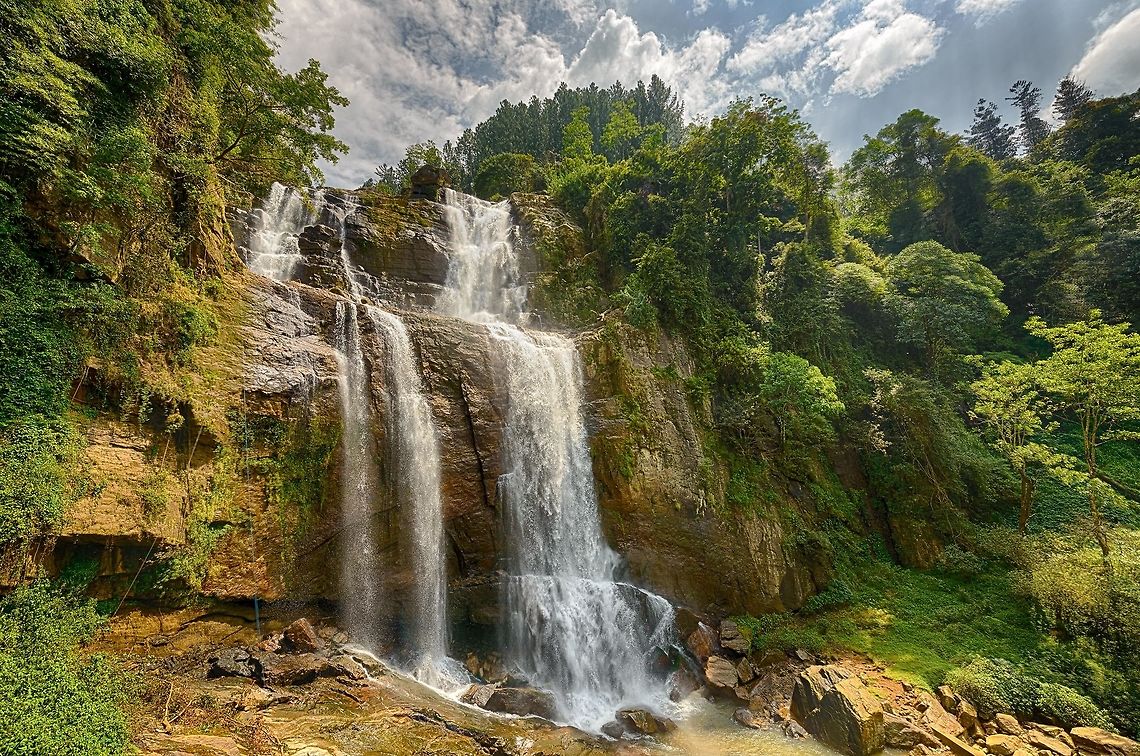 Nuwara Eliya - Ramboda Water Fall