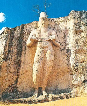 Polonnaruwa - Parakramabahu Statue